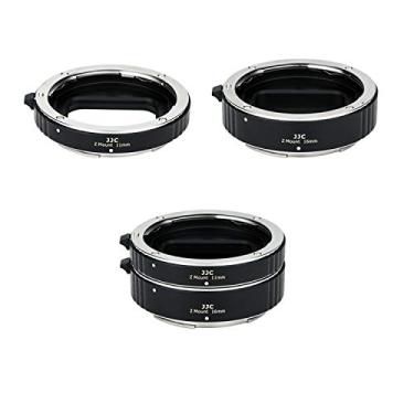 Imagem de JJC Conjunto de anéis de extensão macro de foco automático Z Mount para câmera sem espelho Nikon ZR Z5II Z6III Z50 II Z50II Zf Z8 Z9 Zfc Z6 III II Z6II Z6II Z7II e lente de montagem Nikon Z, ótima