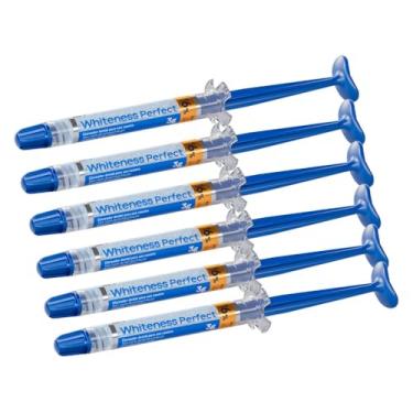 Imagem de Kit 6 Clareador Dental Caseiro Whiteness Perfect 16% Fgm