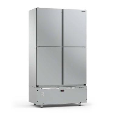 Imagem de Geladeira Comercial Resfriados 4 Portas Inox MCR4PI 220V - Refrimate