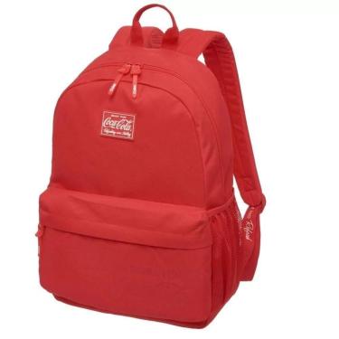 Imagem de Mochila Coca-Cola Flat Refit Vermelha - Pacific