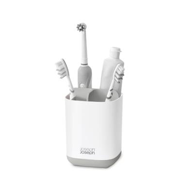 Imagem de (zzzz-s, White/Grey) - Joseph Joseph Bathroom Easy-Store Toothbrush Caddy- White/Grey