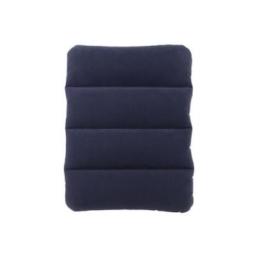 Imagem de Travesseiro Inflável Portátil Viagem Passeio Compacto Leve - OMEGA