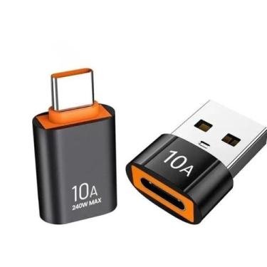 Imagem de Adaptador USB C Para USB 3.0 OTG 10A 6A Conversor USB a Para Xiaomi Ma