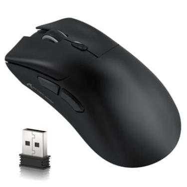 Imagem de Mouse Gamer Attack Shark Bluetooth R1, 18000 Dpi, Preto