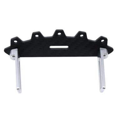 Imagem de YIJU Barra de proteção frontal de fibra de carbono para crawler RC 1/10, substituição, atualização, modificação, peças de reposição resistentes, acessórios