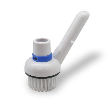 Imagem de Cabeça de escova a vácuo de canto de piscina - aspirador de pó de piscina acima do solo e enterrada para banheira de hidromassagem, azulejo, forro de vinil - Cabeça de escova redonda e acessório de