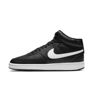 Imagem de Nike Tênis feminino Court Vision Mid, Preto/branco, 5.5