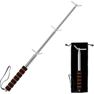 Imagem de Detector de fumaça - Detector de fumaça e testador extensível de luz de saída de emergência - poste de teste de luz de emergência - Garantindo testes seguros e eficientes de produtos de segurança da