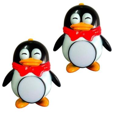 Imagem de Kit 2 Unidades - Luz Noturna Manual de Led Tipo "Pinguim" - Bivolt - D