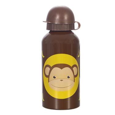 Imagem de Squeeze Inox Bichinhos 400ml Infantil - Macaco - Art House