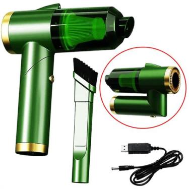 Imagem de Aspirador De Pó Portátil  Sem fio 120w Bico Escova Para Casa Carro MXC