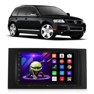 Imagem de Kit Central Multimidia Android Touareg 2005 A 2010 Gps Integrado Tv On