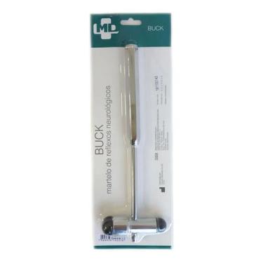 Imagem de Martelo Buck De Reflexo Neuro Fisio Com Agulha E Pincel MD