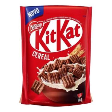 Imagem de Kit c/ 2 Cereal Matinal Kit Kat Chocolate E Wafer Nestle 90g - Nestlé