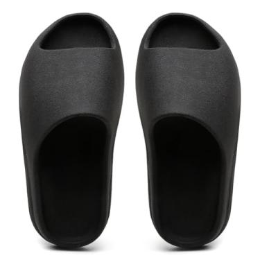 Imagem de Chinelo Casual Confort Nuvem Slide Macio Leve Confortável, Preto, 41
