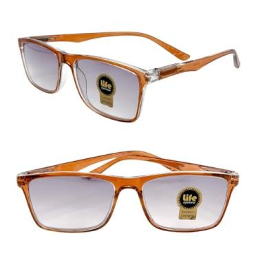 Imagem de Óculos de Leitura Sol Marrom Caramelo com Lentes Perto Grau (Marrom Caramelo, 4.25, x)