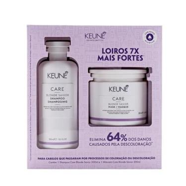 Imagem de Kit shampoo e condicionador loiros 7x mais fortes - KEUNE