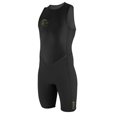 Imagem de Roupa de mergulho O'Neill masculina O'Riginal 2 mm zíper traseiro sem mangas, preto, pequeno