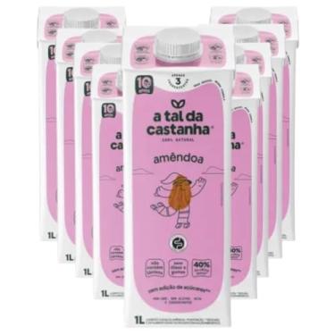 Imagem de A Tal da Castanha Leite Vegetal de Amêndoas Sem Lactose - 9 litros