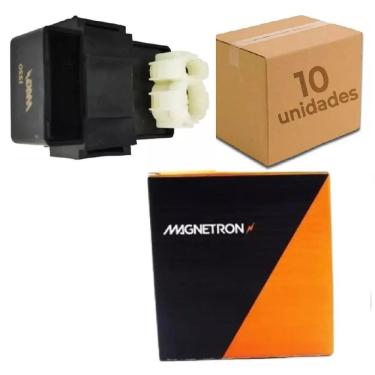 Imagem de Cdi Ignição Magnetron Honda Cg 125 Titan 1992 Ate 2002 Kit Com 10 Peças