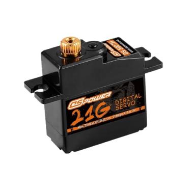 Imagem de Colaxi Servo digital 21G RC Car Upgrade 1:12 Suprimentos Mini Servo JST2.54 para helicóptero RC MN168 MN99S