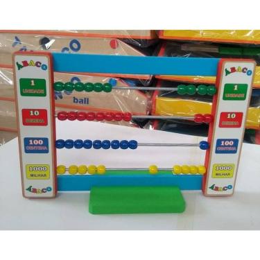 Imagem de Ábaco De Madeira Com Suporte