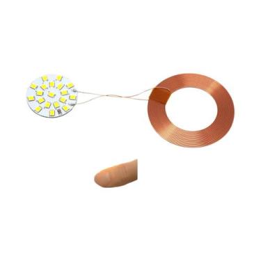 Imagem de Lâmpada LED Sem Fio Com Receptor De Indução, Lâmpada De Levitação Magn