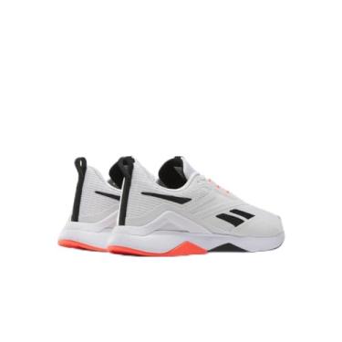 Imagem de Reebok Nanoflex Tr 2 Tênis feminino, Calçado branco/preto/laranja flare, 34