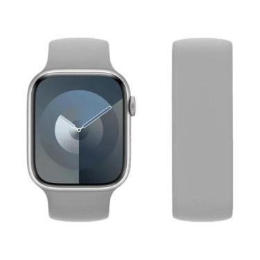 Imagem de Pulseira De Silicone Elástica Para Apple Watch Band 38mm 40mm 41mm 42m
