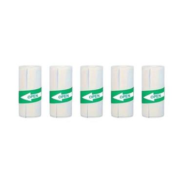 Imagem de Papel Térmico Mini Para Etiquetas 57x25mm Branco Autoadesivo Para Impr