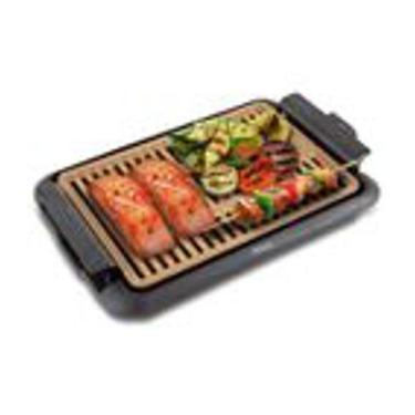 Imagem de Churrasqueira Eletrica Philco Antiaderente Dourada 220V Pcq1