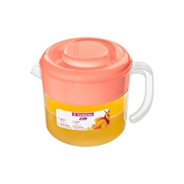 Imagem de Jarra plast.1,0l c/tp trans.sanremo