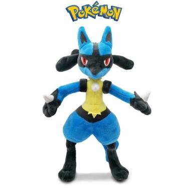 Imagem de Riolu Evolutions de Pelúcia  - Lucario Shiny Pokémon Plush, Lucario