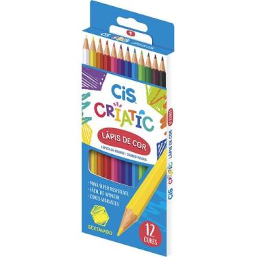 Imagem de Lápis de Cor Criatic 12 Cores Vibrantes - CIS