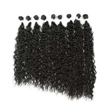 Imagem de Hair Weave DÉBUT Water Wave Synthetic 9 pacotes de 320 g 22/24/26 cm