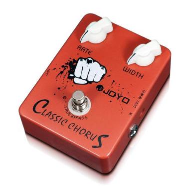 Imagem de Pedal de coro JOYO JF-05 nítido e transparente para guitarra elétrica