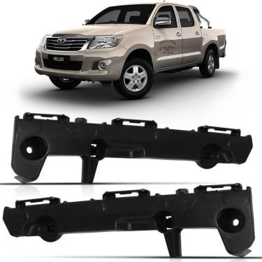 Imagem de Par Guia Parachoque Dianteiro Hilux