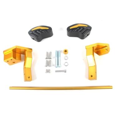 Imagem de Arashi Protetor de colisão para Suzuki Hayabusa GSXR 1300 2021-2023 Gen 3, peças de acessórios de motocicleta douradas