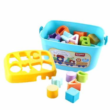 Imagem de Maletinha Didática de Encaixe - Meus Primeiros Blocos - Multikids Baby