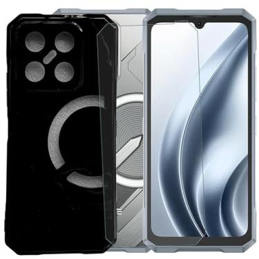 Imagem de NEOYUKL Capa para Doogee Blade GT Play, 【6,72 polegadas】 Protetor de tela 【1 unidade】, capa de proteção contra choques à prova de choque preta