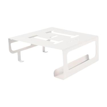 Imagem de predolo Suporte de parede para bicicleta, suporte para bicicleta estável, economizador de espaço interno, resistente, versátil, de aço carbono, resistente, Branco