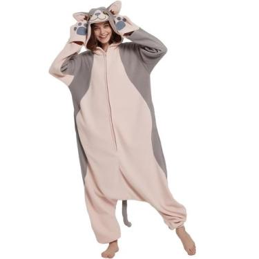 Imagem de Pijama DarkCom Animal Onesie Unissex Sphynx Cat para adultos