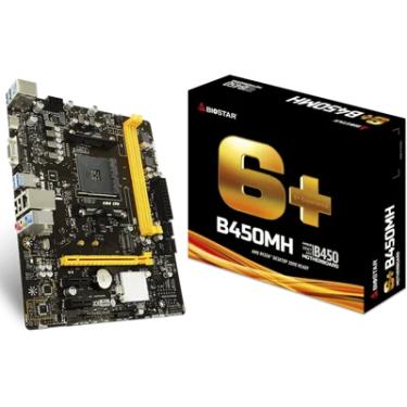 Imagem de Placa-Mãe Biostar B450MH, AMD AM4, mATX, DDR4 - AB45CM4S