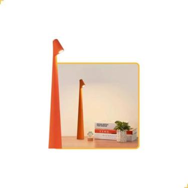 Imagem de Luminária de Mesa com LED Integrado Luz Amarela para Leitura Estudo Ho