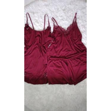 Imagem de Combo com 1 Camila e 1 Catarina - Orquídea Lingerie, Vermelho, 48 ao 5