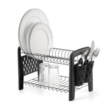 Imagem de Escorredor de Louças Duplo Desmontável Black - Arthi