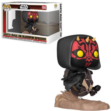 Imagem de Funko Pop Star Wars 705 Darth Maul on Bloodfin Speeder
