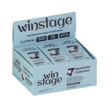Imagem de Barra de Proteína Coco com Chocolate 54g WinStage 12 Unidades