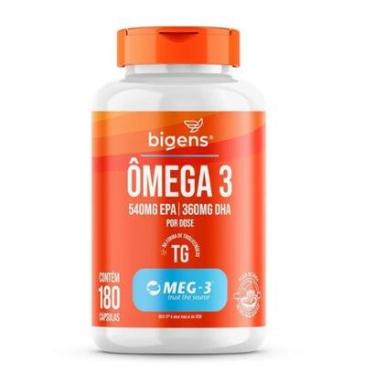 Imagem de Ômega 3 TG Meg-3 - 180 Cápsulas - Bigens-Masculino