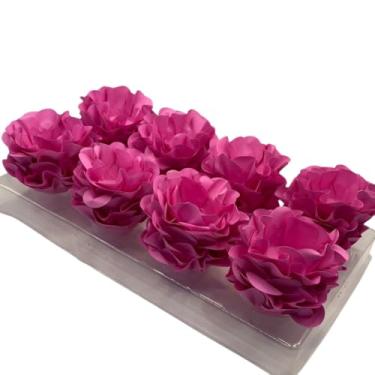 Imagem de Kit com 120 Forminhas para Doces Finos em Formato de Flor – Linha Style Elegante – Ideal para Casamentos, Aniversários e Festas Sofisticadas(Rosa Claro)